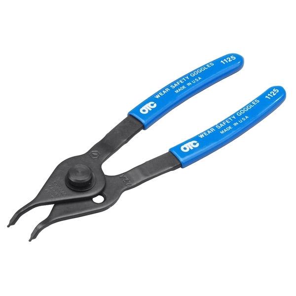 Otc Snap Ring Pliers Convertible .038In. 45 Degree Tip 1125